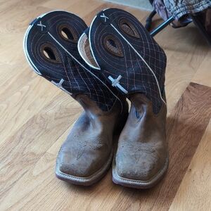 Brown Western Cowboy Boots
